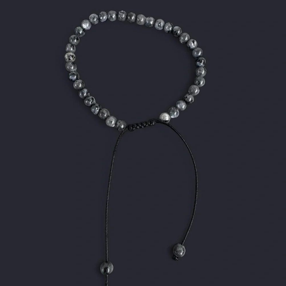 Gemstone Bead Bracelet Stack 4mm - 5pcs